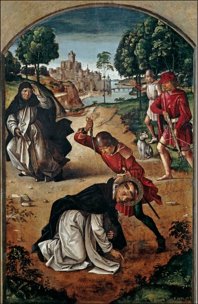 Death of St. Peter the Martyr by Pedro Berruguete